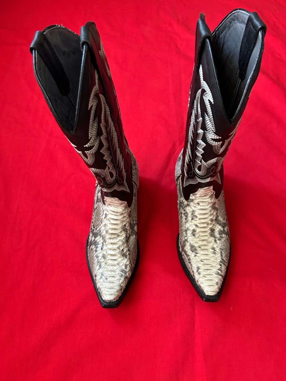 Men's Los Altos Exotic Python Leather Cowboy Boots